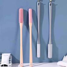 Bộ 2 bàn chải làm sạch ngón chân, bàn chải chà chân bằng cao su mềm để làm sạch các kẽ ngón chân, loại bỏ da chết và vết chai sần. - Nhiều màu - Xem 3