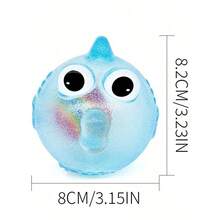 1 món đồ chơi gặm cho thú cưng có tiếng kêu, đồ chơi hình cá vàng bằng chất liệu TPR giúp chó con mọc răng, đồ chơi gặm cho cún con. - Nhiều màu - Xem 10