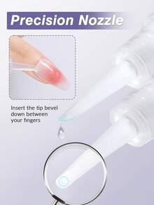 GLOZ Quick Nail Polish Remover Pen Gentle And Non-Irritating Perfect For Handmade Wearable Nails And Solid Gel, Protects And Nourishes Nails - 1 Set - View 4