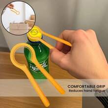 1个手动开瓶器，采用PLA材质，符合人体工学的齿轮式手柄设计，单手即可轻松操作。适用于开启汽水/啤酒/果汁，是一款家用厨房工具。 - 查看 3