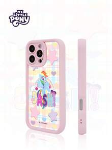Hasbro MY LITTLE PONY 官方正品卡通少女手机壳，适用于苹果17、17 Air、17 Pro、17 Pro Max、苹果11系列、12系列、13系列、14系列、15系列、15 Pro Max、16 Pro、16 Pro Max、X、XR、XS Max - 粉紅色2 - 查看 4