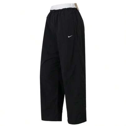 Nike Women's Pants AS W NSW PARACHUTE HR PANT, Comfortable Lightweight Casual Sports Trousers IF0335-010