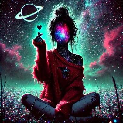 1套[30*30厘米/11.8*11.8英寸][40*40厘米/15.7*15.7英寸]5D亚克力钻石画套装，宇宙之眼图案，适合成人初学者DIY马赛克钻石画，全钻手工DIY钻石画，适用于客厅、卧室、办公室墙面装饰画，惊喜艺术家居装饰礼物，送给家人和朋友