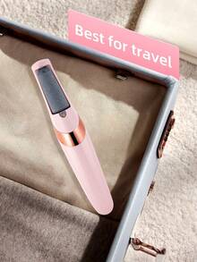 1pc Electric Foot Callus Remover, USB Rechargeable Foot File With 2 Speed Settings, Replacement Rollers & LED Light, Professional Hard Skin & Callus Removal Foot Care Tool For Men & Women, Perfect Gift For Wife, Husband, Female Friends - Multicolor - View 10