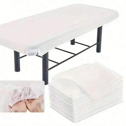 Noverlife Disposable Massage Bed Sheet, Measuring 88.9 Cm X 213.36 Cm. This Spa Bed Sheet Is Made Of Breathable Non-Woven Fabric And Can Be Used As A Protective Cover For Massage Beds. Designed For Single Use, It Is An Ideal Choice For Facial And Body Skincare Treatments In Beauty Salons.