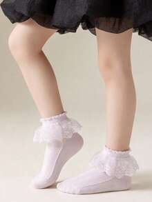 婴儿及儿童袜子 - 粉色 - 查看 3