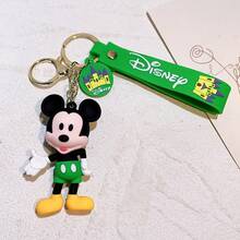 1pc Disney Mickey & Minnie Silicone Keychain, Bag Charm, Party Favor Keyring - Multicolor - View 16