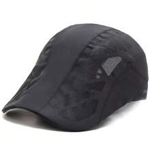 New Arrival Fashionable Casual Breathable Baseball Cap, Lightweight Quick-Dry Sun Protection Hat, Outdoor Fishing Cap, Mesh Snapback For Men, Versatile Summer Hat,Festival,Travel - Fishing Net Cap - View 5