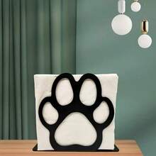 Creative Cartoon Pattern Paper Towel Holder, Acrylic Napkin Clip For Dining Table, Restaurant, Cafe, Hotel - Multicolor - View 5