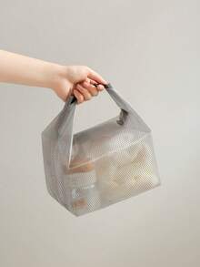 1 túi đựng đồ bơi chống thấm nước bằng chất liệu EVA, thiết kế tách biệt đồ ướt và khô, túi thể thao xách tay có tay cầm và khóa kéo, túi đựng đồ dùng vệ sinh cá nhân dung tích lớn, thích hợp cho đồ bơi, đồ thể thao, du lịch ngoài trời, kỳ nghỉ biển. - Nhiều màu - Xem 5