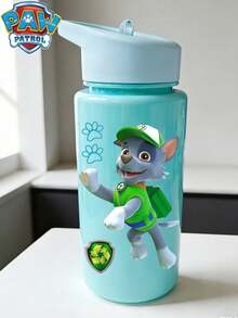Paw Patrol 1个500毫升可爱图案水瓶，带吸管，防漏防震，适合户外运动、旅行、野餐、徒步、露营、居家、办公、学校等场合，可作为生日、圣诞节、万圣节、情人节、感恩节、毕业礼物送给她、他、同学、家人、朋友。 - 彩色 - 查看 13