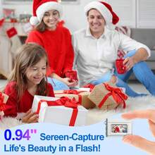 1080P Mini Retro Digital Camera - Compact Portable Vintage Micro Camera - Pocket Video Recorder With 32GB Card And Adapter, Suitable For Travel, Learning And Recording - X5 (mini) - View 4