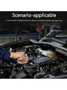 53pcs High- Quality Ratchet Wrench And Multi- Tool Set - Professional Automotive Repair Master Tool Kit, Includes Ratchets And Various Screwdrivers, Ratchet Wrench Set | Durable Construction, Tool Set, Mechanic Tools Automotive, Socket Wrench Set - A - View 7