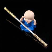 Ruyi Golden Cudgel, A Metal Monkey King Weapon Model Toy/Ornament For Teenagers, A Stress-Relieving Toy, And A Desktop Decoration. - Multicolor - View 3