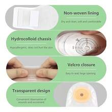 Pulsevital Pediatric Colostomy Bag with Clip 10-40 Mm 20pcs - Ver 7