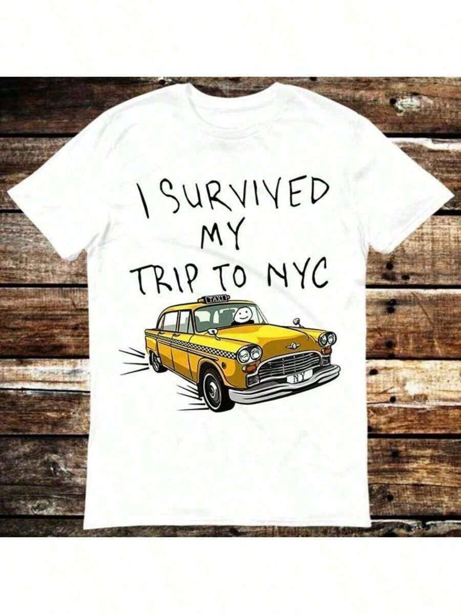 2026 LC I Survived My Trip To NYC Shirt New York City Spider Tom Yellow Taxi Funny Tee Vintage Style Unisex Gamer Cult Movie Music 6029,Men Shirts I Survived NYC-Shirt - Spider Taxi Design |   Vintage Style Unisex Tee |   Funny New York Souvenir NYC Survival Shirt - Viral Spider Taxi |   Soft Cotton |   Tourist & Souvenir Funny NYC - 'Trip' Tee |   Yellow Taxi Design |   Unisex Comfort Cotton Crewneck Urban NYC Tee - Oversized Spider Taxi New York Shirt - Simple 'I Survived' Print |   Classic Comfort Fit Complete Tourist Set Summer NYC Shirt - Spider Taxi Design |   Breathable Cotton | Vacation Conversation StarterCasual Daily Wear-Shirt,Retro-Shirt,Male And Female Neutral Short Sleeves,Clothes Plus Size,Sweatshirt,Clothes Women,Tops,Womens Tops,Spring,Summer Tops Women,Spring Clothes,Vacation Outfits ,Summer Outfits,Tees Women,Summer Tops - trắng - Xem 1