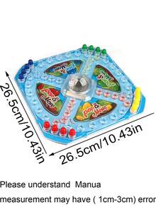Juego de mesa Damas, Tablero de Rayuela, Juguetes de juego interactivos - Multicolor - Ver 7