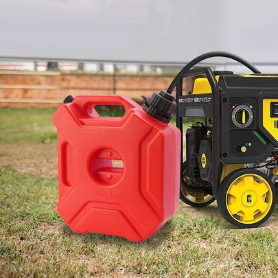1 PCS 5L/1.3 Gal Capacity Portable Fuel Tank Container, Storage Tank, Portable Fuel Container, Suitable For Cars, Motorcycles, Outboard Motors