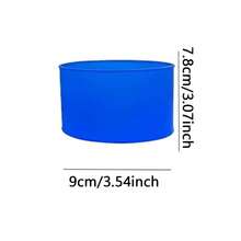 1 par de mangas protectoras para tobillo y pierna antideslizantes y anticaídas para fútbol/baloncesto, equipo de protección deportiva profesional - Multicolor - Ver 15