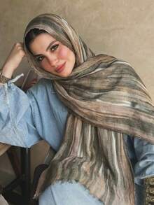Women Hijab - Gradient - View 34