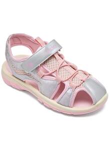 Kids' Casual Sports Sandals, Lightweight & Fashionable Children's Outdoor Sandals, Girls & Boys - Baby Pink - View 12
