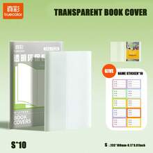 1 Set Of Transparent Frosted Self-Adhesive Book Cover For Students, Thick Book Protection Cover, Waterproof And No Need For Cutting, Transparent Book Cover Suitable For Book Protection, Protection Of Extracurricular Books, Etc. - Sets - View 14