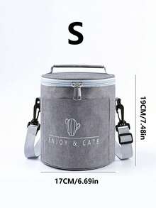 1 hộp cơm trưa tròn cách nhiệt, túi xách tay, túi đựng cơm bento cỡ lớn, xô tròn dày dặn, xô đựng cơm bằng giấy bạc, túi giữ nhiệt, túi đựng bữa ăn. - Nhiều màu - Xem 18