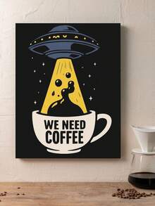 Decorative Plaque/Picture For Coffee, Kitchen, Coffee Corner, Vintage Style - Option 9 - View 7