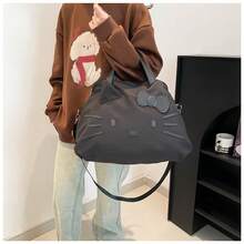 Hello Kitty Travel Bag / Large Capacity Shoulder Messenger Bag / Business Trip Casual Use Luggage Bag, Can Fit Over Suitcase Handle - Multicolor - View 8