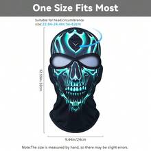 Fabulous Be Xtreme CSD-26XGT(01-04) Striped Pattern Outdoor Cycling Face Mask - Multicolor - View 2