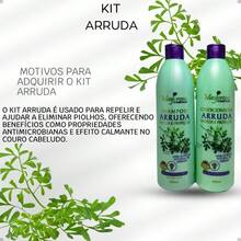 Arruda Shampoo Kit + Maycrene Conditioner + Fine-Toothed Comb Lice And Nits Cleaning, Protection - 薄荷綠 - 查看 3