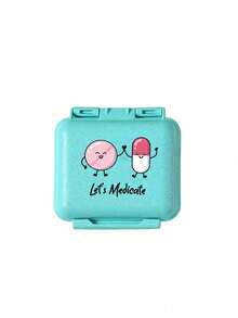 Hộp đựng thuốc mini 6 ngăn di động, hộp đựng thuốc du lịch in hình "My Pill Bag" và họa tiết viên thuốc, hộp đựng thuốc hàng tuần 6 ngăn, hộp đựng thuốc cho chuyến đi đầu tiên, hộp đựng vitamin hàng ngày, hộp đựng thuốc bỏ túi, hộp đựng đồ xinh xắn, vật dụng cần thiết cho gia đình và du lịch. - Nhiều màu - Xem 14
