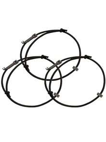 Pulsera de supervivencia EDC, herramienta de escape con rompedor de ventanas de coche, pulsera portátil con rompedor de ventanas de coche, rompedor de cristal templado de escape de emergencia rápido - Multicolor - Ver 12