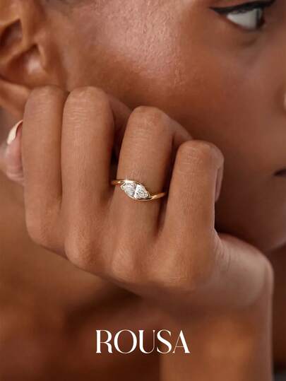 1pc Sterling Silver Twisted Arm Horse Eye Eye Ring For Women Ideal Gift For Valentine's Day/Birthday/Lovers, Stackable Diy Romantic Women's Ring Thin Rings Fine Jewelry Gift