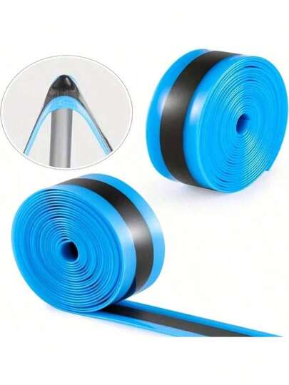 1pc 27" / 700C Road Bike Tire Liner, Durable TPU Flat Tire Protector, Mixed Colors (Blue, Red, Green) For All-Season Riding Comfort And Protection, Bicycle Tire Protection | Sports Bike Accessories | Flat Tire Protector, Road Bike Accessories