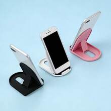 New 1pc Simple And Portable Phone Stand, Foldable Tablet/Phone Stand, Suitable For Most Phones And Tablets, Phone Storage Rack - Multicolor - View 1