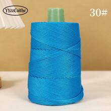 YYzzCaithe 3mm Hilo de lino de hielo súper grueso y ligero, hilo de seda de hielo grueso y hueco, ganchillo hecho a mano, sombrero de verano, bolsa de sombrero, cojín, hilo especial de verano, cuerda de borlas de poliéster de 3mm x 185 yardas, cuerda de borlas de poliéster de colores, hilo de poliéster para bolso de ganchillo, tapiz de pared, alfombra, manualidades DIY, ganchos para plantas, proyectos de borlas, hilo de seda de hielo hecho a mano para bolso de ganchillo, cojín, manta, hilo brillante hueco - Hilo de seda de hielo - Ver 27