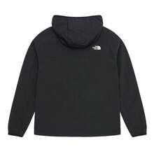 The North Face 女士夾克外套日常寬鬆舒適黑色連帽夾克外套2026夏季戶外運動日常通勤皮膚衣8JSWJK3 - 黑色 - 查看 2
