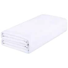 1 件柔软拉绒超细纤维床单，易于护理的床单 - 橘色 - 查看 12