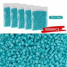 5000pcs 2.6mm Blue Fused Beads Set, Suitable For Beading Handcraft Materials, Creative DIY Art Craft, High Quality Smooth Beads, DIY Art Project Making, Ideal Gift For Beginners And Hobbyists - 2.6mm Puzzle Beads - View 20