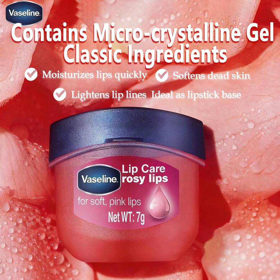 Vaseline 4支/套 7克 经典玫瑰润唇膏(传承系列) - 02 Pink - 查看 1