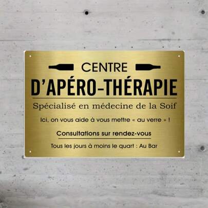Vintage Tabac Du Bassigny Tin Sign, 1pc - Metal Wall Plaque For Centre D'Apéro Thérapie, Premium Home Decor In White / Green / Yellow / Black, Classic Tin Sign Accent For Kitchen, Bar, Dining Area Or Living Room, Perfect Spring Refresh Gift For Collectors And Style Enthusiasts, Durable Vintage-Style Ornament With Rust-Resistant Finish