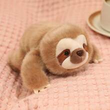 Cute Jungle Theme Plush Toys, Including Lion, Monkey, Raccoon, Capybara And Panda. These Novel And Interesting Designs Are Great As Desktop Companions And Unique Christmas And New Year Gifts For Friends. - Multicolor - View 16