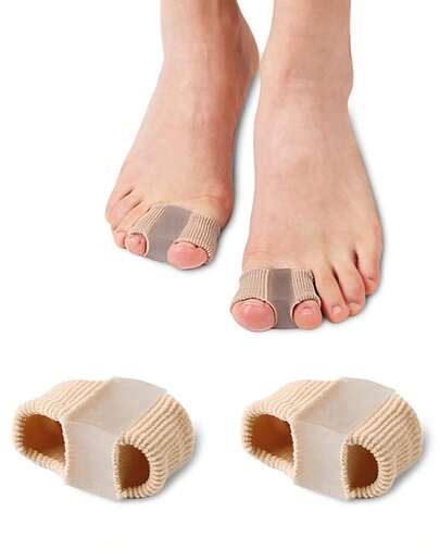 Bunion Toe Separators For Women Big Toe, Silicone Toe Separators For Women Men, Spacers Bunion Correctors For Overlapping Toes, Hammer Toes Straightener Alignment Relieve Foot Pain