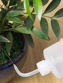 [With Scale Markings]Handheld Squeeze Bottle, Pointed Nozzle Bent Spout Jug, Squeeze Watering Multi-Use Tool, Long Nozzle Jug - A - View 10