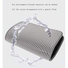 1PC Cat Litter Mat,Cat Litter Mat, Large&Long Double Layer Cat Litter Box Mat, EVA Non-Slip, Waterproof Urine Proof Litter Trapping Mat, Easy Clean Scatter Control,Cat Supplies - Silver - View 5