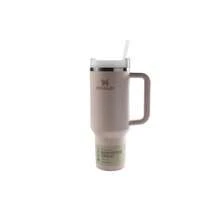STANLEY - The  H2.0 ™ Tumbler 40oz Premium Stainless Steel Bottle Insulated Mug Cup Portable Water Bottle Large-Capacity Coffee Cup Water Cup With Handle And Straw, For Cars, Travel, Home, Office, Gift, Ice Drinks And Hot Drinks 10-10824 - 1366 THẠCH ANH HỒNG 2.0 - Xem 1