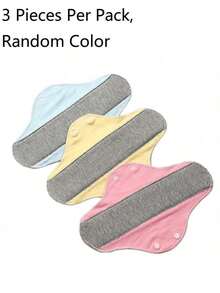 3/6pcs Reusable Waterproof Leakproof Sanitary Pads - Fashionable Graphene Sterile Liners, High-Quality Protection - Multicolor - View 8
