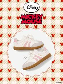 Mickey Mouse 1双儿童运动鞋，适合日常穿着、节日庆典、运动和户外活动。舒适、防滑、耐穿透气。（男童运动鞋、男童休闲鞋、儿童运动鞋、女童运动鞋、女童休闲鞋） - 淺粉色 - 查看 2