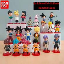 bandai SSJ Warrior Mini Anime Character Toy Majin Manga PVC Figure Model Blind Box Gift - Birthday Anniversary Graduation Back To School Wedding Season Gift, Collection Display, Anime Theme Party Prop, Collectible Toy Gift - Multicolor - View 12